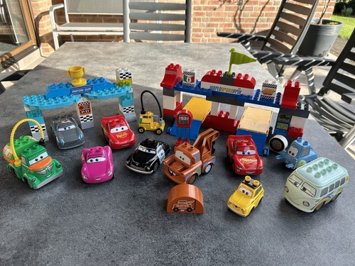 Lego duplo cars - lego, pisten