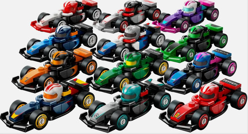 Lego rennwagen minifiguren - f1,