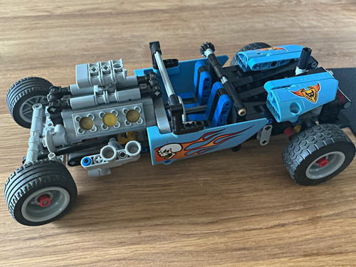 Lego technic hot rod rennwagen - lego,