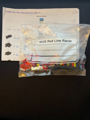 Lego 6526 town red - line, racer