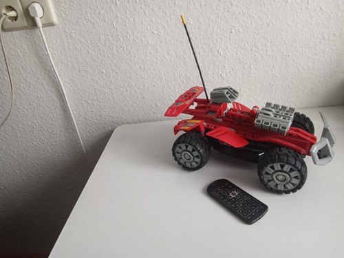 Lego red beast rennwagen - red,
