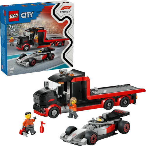 Lego city 60493 truck mit - lego, f1