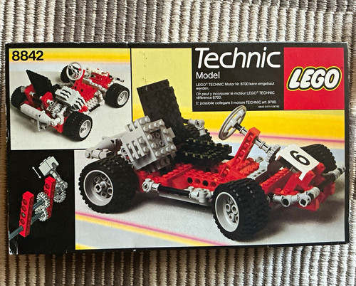 Lego technic 8842 rennwagen - technic,