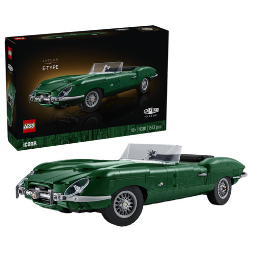 Lego icons jaguar e - lego®,