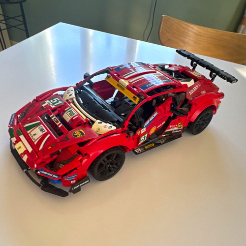 Lego technic rotes rennauto - technic,